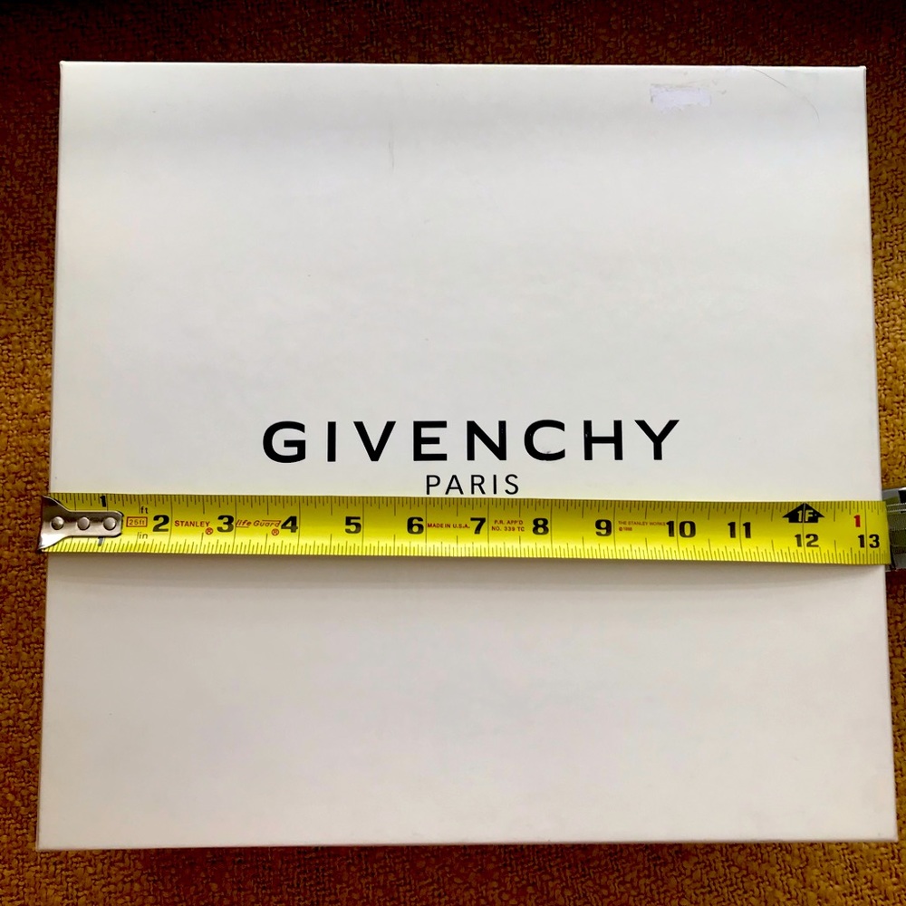 Shoe box Givenchy; BIG box for short boots, booties or 2 pairs of shoes. (Empty)
